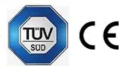 logos TUV et CE